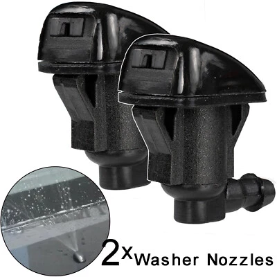 2x Front Washer Water Spray Nozzles for Jeep Grand Cherokee III 3WH WK 85381-AE020 - Image 1 of 4