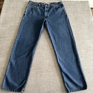 Levis 550 Relaxed Fit Mens Blue Straight Leg Jeans Size 38 x 34 Medium-Wash - Bild 1 von 9