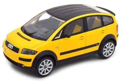 Audi A2 Color Storm - 2003, Yellow, 1/18, DNA Collectibles