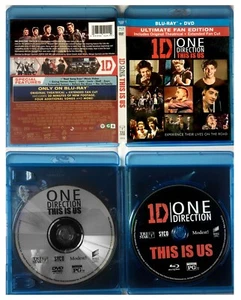 ONE DIRECTION *VG* "THIS IS US" 2013 US 2-DISC ULTIMATE FAN EDITION BLU RAY+DVD - Bild 1 von 1