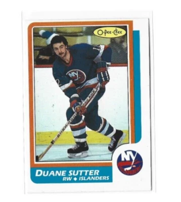 1986-87 O-Pee-Chee #39 Duane Sutter EX - Image 1 of 2