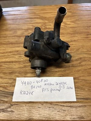 Bomba de dirección asistida 89 90 Nissan 240SX S13 SOHC KA24E usada Foto 1 de 4