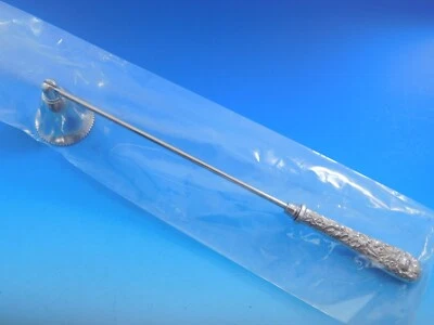 Repousse by Kirk Sterling Silver Candle Snuffer HH with Stainless 11 1/4" Custom - Image 1 of 4