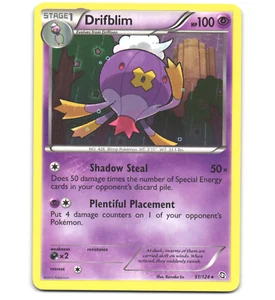 Pokemon 2012 Moderate Play Drifblim Dragons Exalted Rare 51/124 Card - Picture 1 of 1