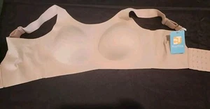 Women Seamless Bras No Underwire Full Coverage, Plus Size  Nude Med 32-B,C D - Picture 1 of 3