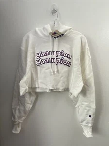 Champions Cropped Hoodie Small SZ - Picture 1 of 6