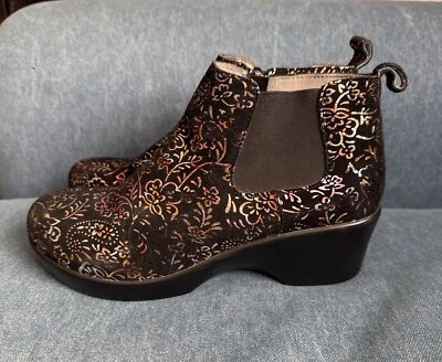 Botas Chelsea Alegria para mujer Ever Metal Sprigs con cremallera talla 38 EE. UU. 8-8,5 Foto 1 de 4