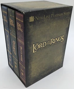 Lord of the Rings: The Motion Picture Trilogy (DVD, 2004, 12-Disc Set, Extended - Picture 1 of 7