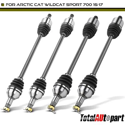 4x CV Axle Assembly for Arctic Cat Wildcat Sport Textron Off Road Front & Rear - Image 1 of 4