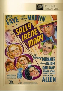 Sally, Irene, and Mary (DVD) Alice Faye Joan Davis Tony Martin (Importación USA) - Imagen 1 de 1