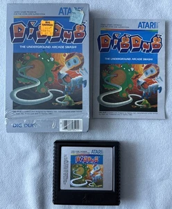 Dig Dug Atari 5200, 1983 completo con manuale e scatola testato - Foto 1 di 7