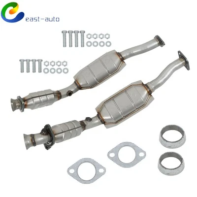 LH+RH Side Catalytic Converter Set For Ford Crown Victoria Mercury Grand Marquis - Image 1 of 4