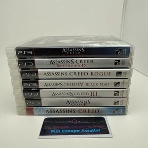 Assassin's Creed Bundle (6 Games) 1 2 3 Rogue Black Flag Brotherhood Revelations - Picture 1 of 16