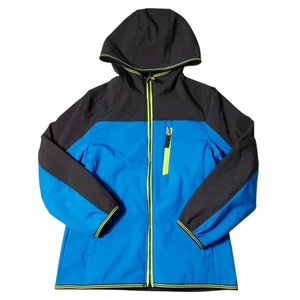 GERRY BOYS Size 8 FALCON SOFTSHELL JACKET OCEAN BLUE FREE S&H NWT - Picture 1 of 4