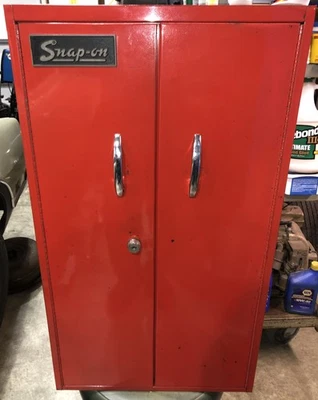 VTG 1977 Snap-On KR-273 KR273 Side Box Wall Hanging Cabinet Chest KR-402 Hanger - Image 1 of 4