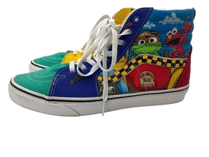 Vans X Sesame Street Oscar's Unisex M10.5 W12 Sneakers Sk8-Hi High-Top - Picture 1 of 14