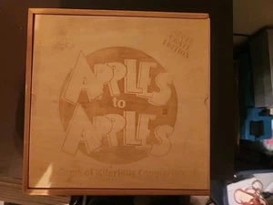 Apples to Apples Card Game - Apple Crate Deluxe Edition In Wooden box - Picture 1 of 3