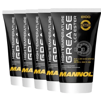 MANNOL LC-2 Grasa De Alta Temperatura Ester, 5x100 Gramos - Imagen 1 de 4