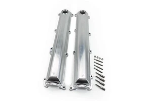 PHR Rigid Ultralight Billet Valve Covers Machined Finish Supra 2JZ-GTE Non-VVT-I - Picture 1 of 9