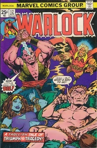 Warlock #12 Marvel Comics Apr 1973 Classic 25¢ Bronze Age - Picture 1 of 2