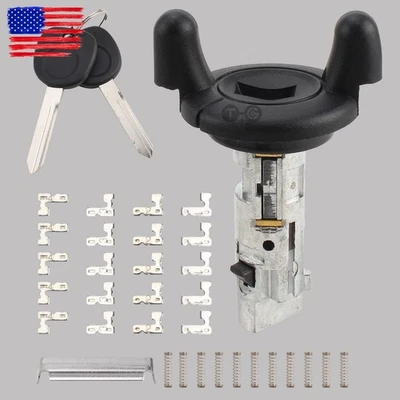 Cilindro de bloqueo de encendido para Buick 07-04 Chevrolet 09-02 GMC 09-02 Oldsmobile Foto 1 de 4