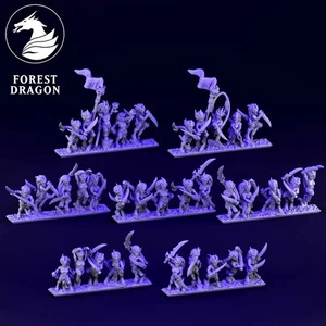 witch elfes noires 10mm - Picture 1 of 1