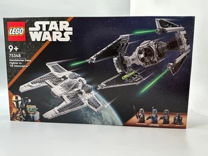 LEGO Star Wars: Mandalorianischer Fang Fighter Vs. Tie Interceptor (75348) Neu - Picture 1 of 2
