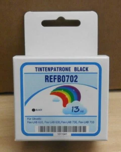 Tinte schwarz kompatibel für Olivetti B0702 Fax Lab 610 Fax Lab 630 FJ63 - Bild 1 von 1