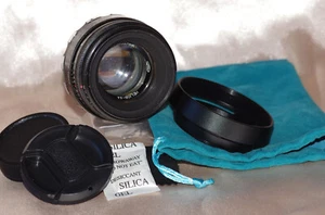 Objectif M42 58mm f2 HELIOS 44 BeLOMO bouchons, pare-soleil et housse TRÈS RARE! - Imagen 1 de 24
