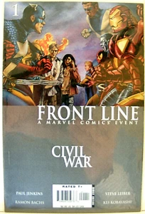 COMIC MARVEL FRONT LINE CIVIL WAR #1 TO11 SET N/M - Picture 1 of 11