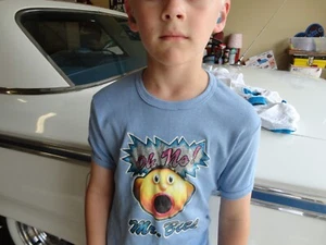Vintage 70's Oh No! Mr. Bill iron on Kids Toddler T Shirt Size 8 - Picture 1 of 4