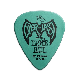 Originale Ernie Ball Everlast Picks, confezione da 12, 2,00 mm Teal P09196 - Foto 1 di 3