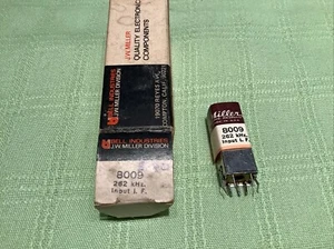 Miller 8009 Transistor Auto Radio Input IF Trans.  262kHz (Motorola 24D42517A23) - Picture 1 of 4