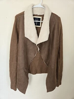 Cavalini Original Women's 2X Long Sleeve Sherpa Collared Sweater FREE SHIPPING - Image 1 of 4