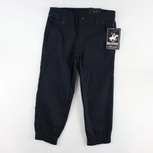 Beverly Hills Polo Club School Uniform Jogger Pants Boys Size 4 Relaxed Fit Blue - Picture 1 of 7