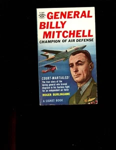 GENERAL BILLY MITCHELL - Champion of Air Defense, Burlingame,  1st  US SB VG - Bild 1 von 2