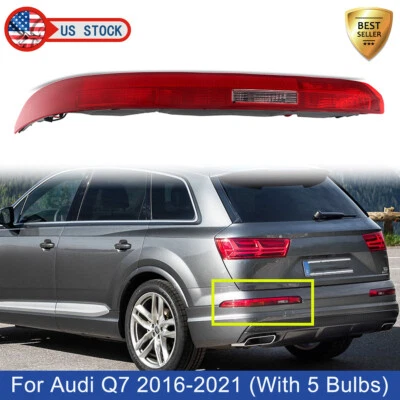 Parachoques trasero izquierdo reflector luz luz luz reflector audi q7 2016-2020 4m0945095a Foto 1 de 4