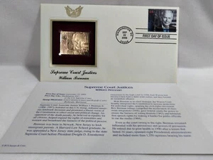P.C.S. 09 Gold Stamp Supreme Court Justices William Brennan Replica - Picture 1 of 5