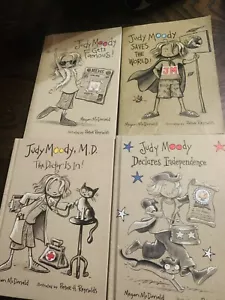 Judy Moody book (lot of 4) by Megan Mcdonald Free Shipping $12.99 - Picture 1 of 2