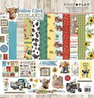 Pack collection 12 x 12 papier PhotoPlay WILLOW CREEK HIGHLANDS kit album ferme