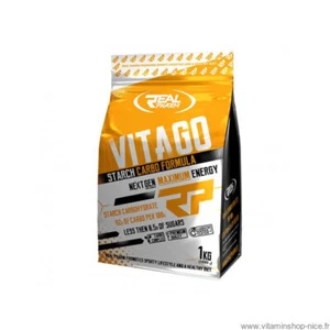 REAL PHARM Vita GO Carbo Formula 1000 g ORANGE 1 Kg Compléments 01/2025 - Foto 1 di 1