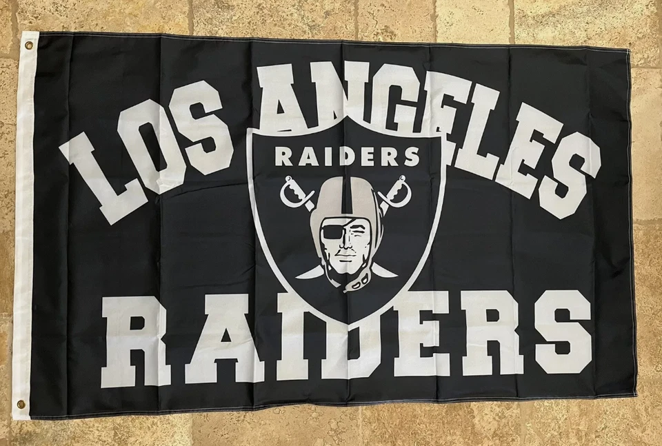 Bandera de Las Vegas Los Angeles Raiders Nation 3x5 pies campeones de la NFL regalo para fanáticos  Foto 1 de 1