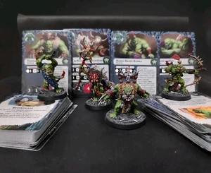 Warhammer Underworlds Hedkrakka's Madmob Warband with original cards - Picture 1 of 13