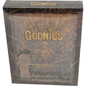 Die Goonies 4K Ultra HD Blu-Ray + Blu-Ray Steelbook Titans Of Cult Region B - Foto 1 di 5