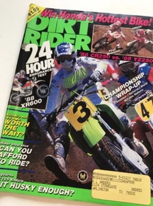 DIRT RIDER MAGAZINE NOVEMBER 1987 XR600 Husqvarna WRK 125 Enduro CR250 vs. YZ250 - Bild 1 von 12