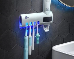 Toothbrush Holder UV Light Sterilizer Cleaner FOR ECOQUEST - Picture 1 of 4