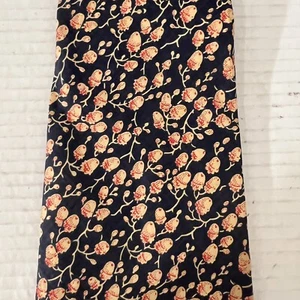 Classic Tie-Blue/Gray With Yellow & Orange Acorns-Solid Gold Necktie-England - Picture 1 of 5