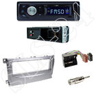 Caliber RMD021 Autoradio + Ford Mondeo, Focus Blende silber + ISO Adapter Set