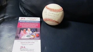 Pete Vuckovich signed Baseball JSA Certified - Picture 1 of 9