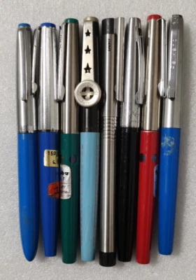 8 Füller Schreibgeräte Geha,Pelikano,Excalibur,Luxor,Lamy etc. Vintage Konvolut - Bild 1 von 4